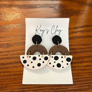 Handmade clay earnings